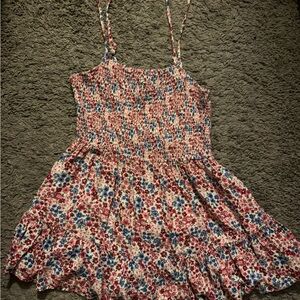 Angie Multicolor Smocked Dress